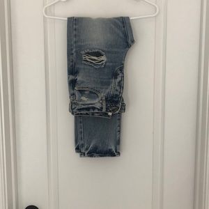 Pacsun Ripped Jeans-Straight Leg Size 22